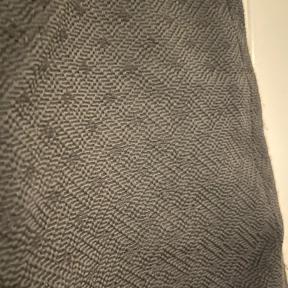 Black Patterned Shorts - image 2